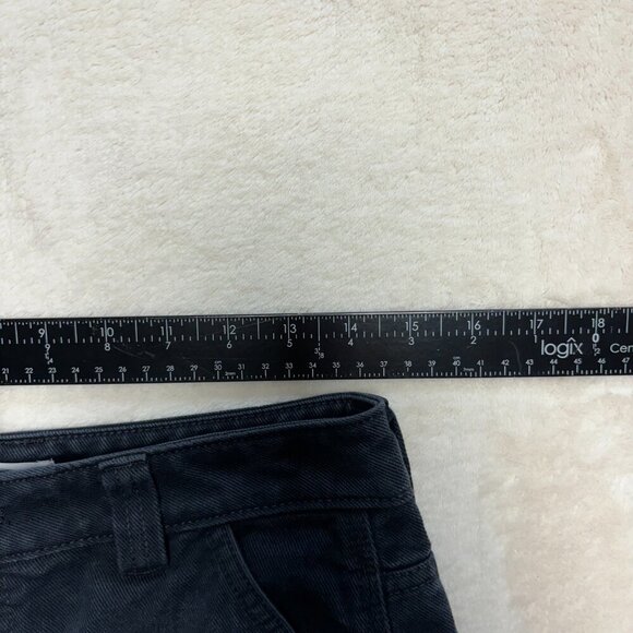 TNA Womes Greenwich High-Waisted Carpenter Twill Pants Sz 6 Utility Blue Aritzia - Picture 12 of 16